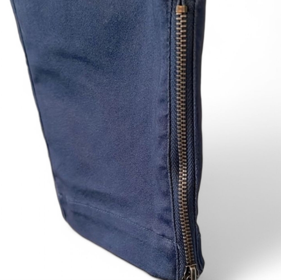 ⭐Tinsel Blue Khaki Pants w/ Zippered Legs - Picture 8 of 8